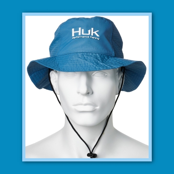 HUK HIGH-PERFORMANCE BUCKET HAT - Picture 1 of 3